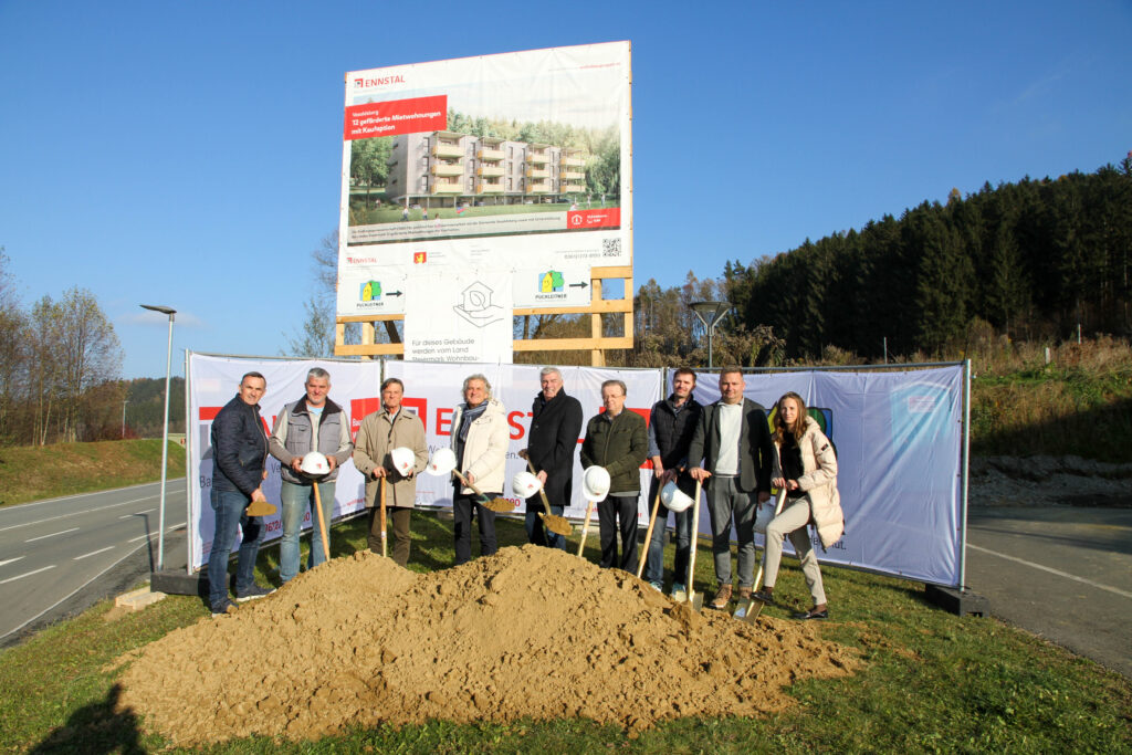 Spatenstich für nachhaltiges Wohnen in Vasoldsberg.